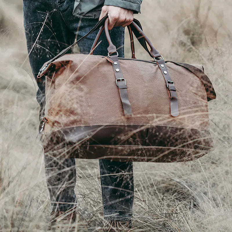 Canvas Weekender Travel Bag